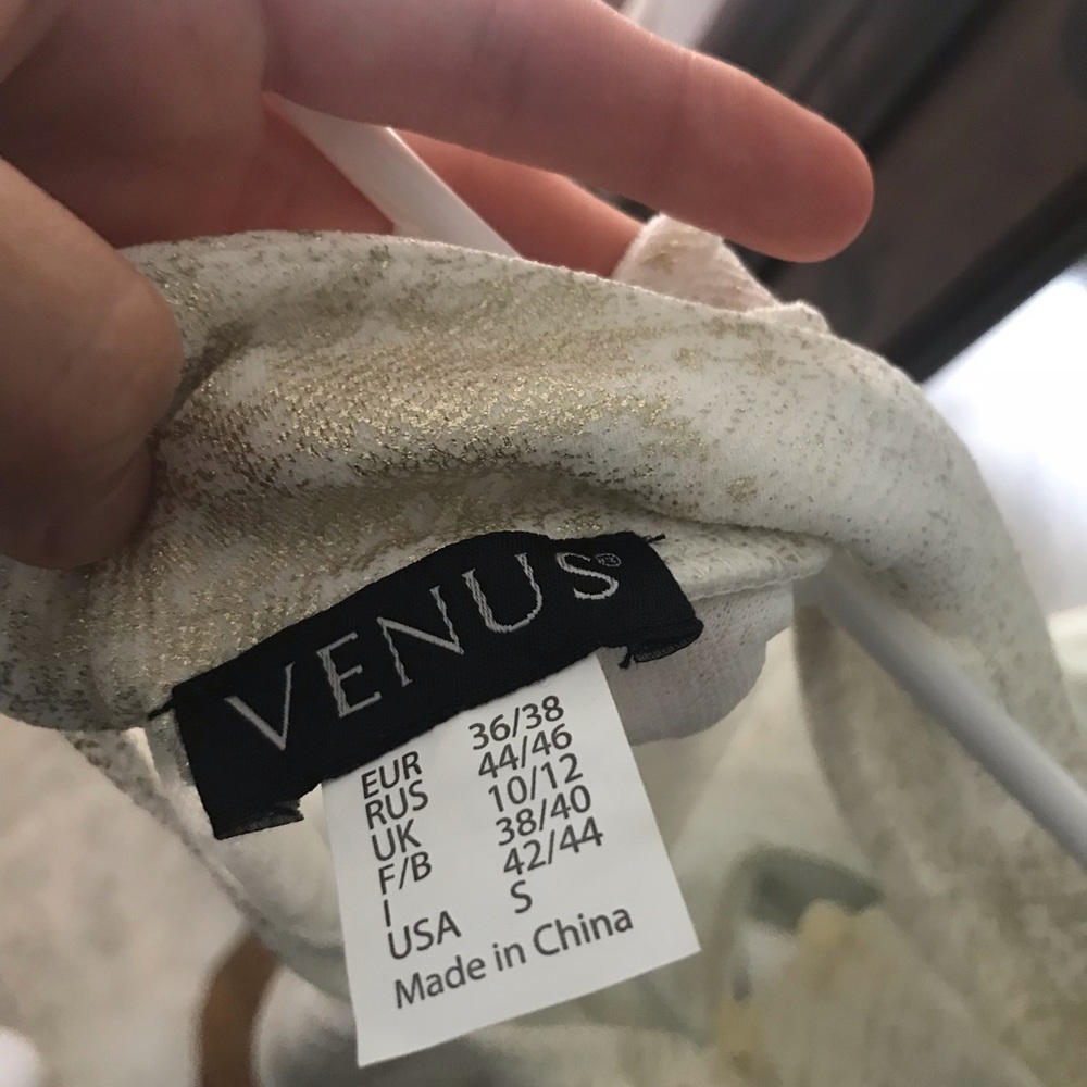 White cocktail dress